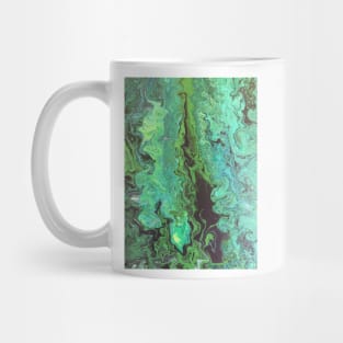 Abstract in Green VIII Mug